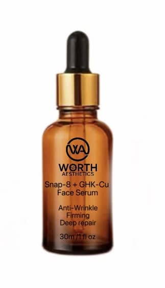 Worth Aesthetics Snap-8 + GHK-Cu Face Serum